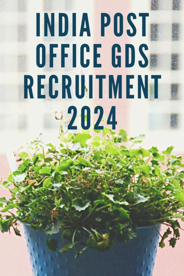 India Post Office GDS Recruitment 2024